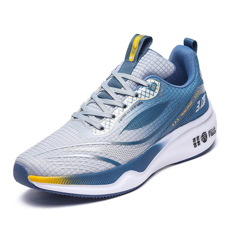 2025 OULYLAN Men Casual Sport Shoes Breathable Lightweight Sneakers Outdoor Mesh Running Shoes Athletic Jogging Walking Shoes