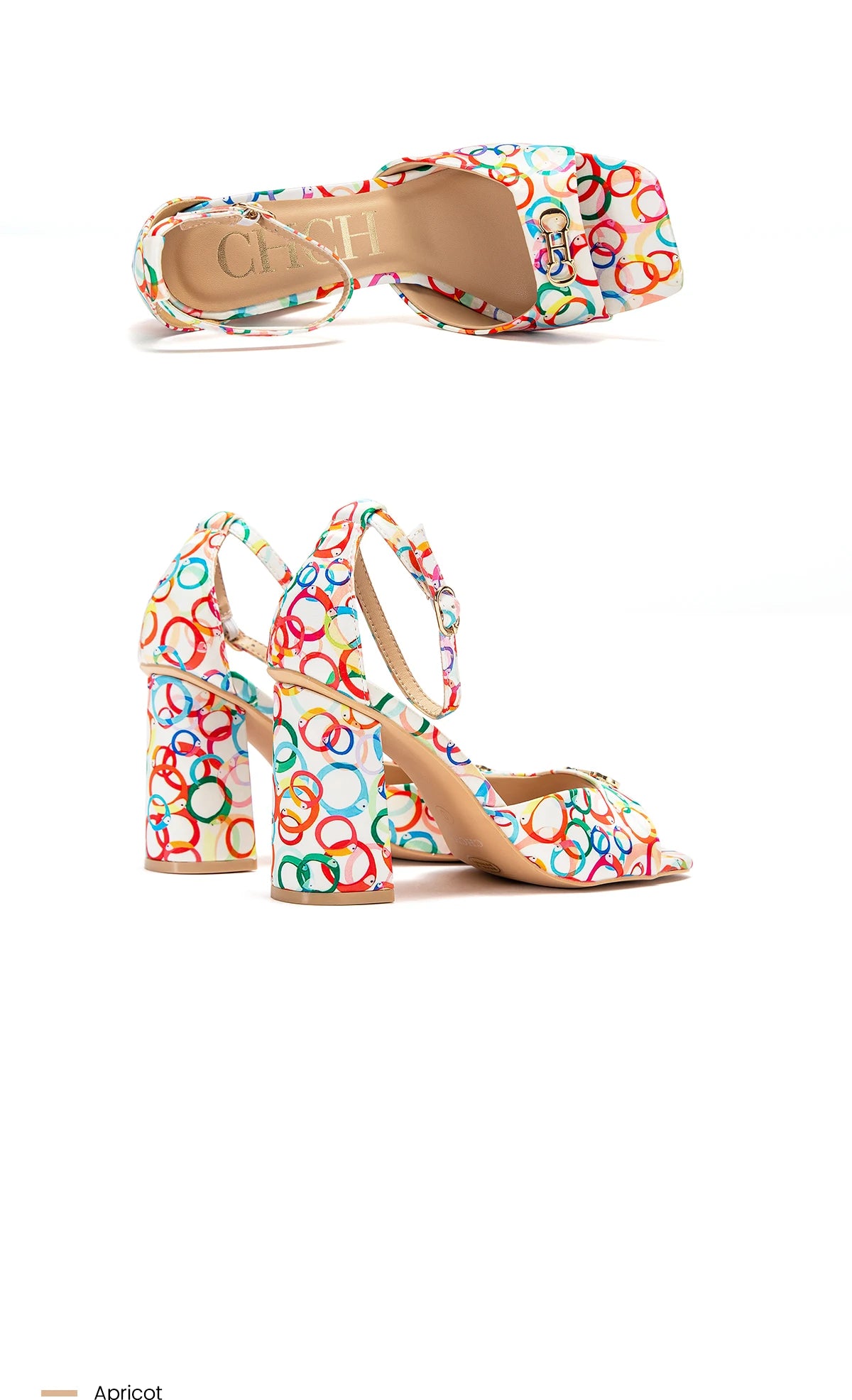 High Heels 2024 Fashion  Women's Luxury Design Sandals Metallic Flower Square Toe Fine Heel Party Dress Shoes High Heels