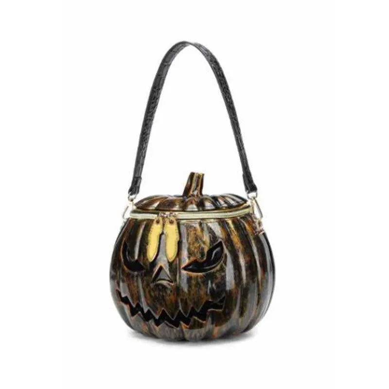 Halloween Pumpkin Shape Women's Shoulder bag shion Purses and Handbags Girl's Crossbody Bag Designer Clutch Fun Cartoon Bags