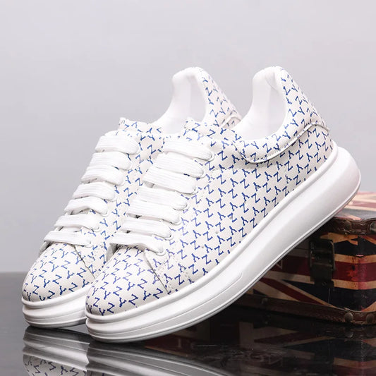 New Men's Shoes Couple's Small White Shoes Versatile Thick Soled Casual Shoes Men's Women's Sneakers  Board Shoes Jogging Shoes