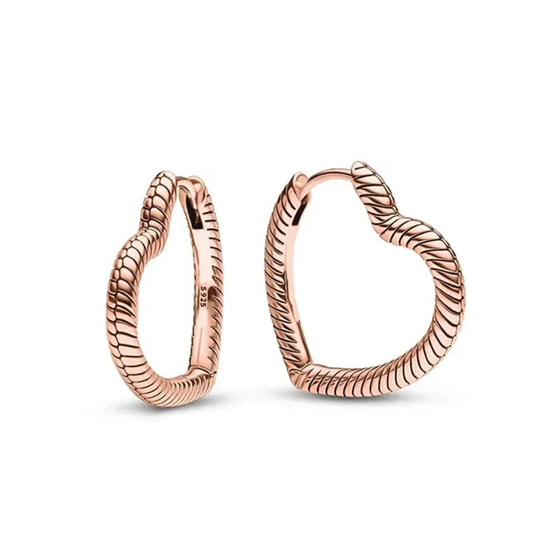 Sparkling Colorful Hoop Earrings 925 Sterling Silver Hypoallergenic Jewelry Embellished With Zircon Elegant Luxury Style Female