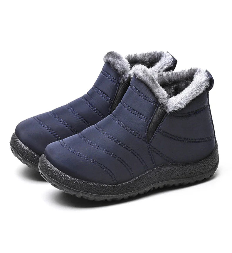 Men's Sneakers Warm Winter Sneakers With Fur Shoes Man Casual Sneaker Slip On Winter Shoes For Men Loafers 2025 Casual Shoes