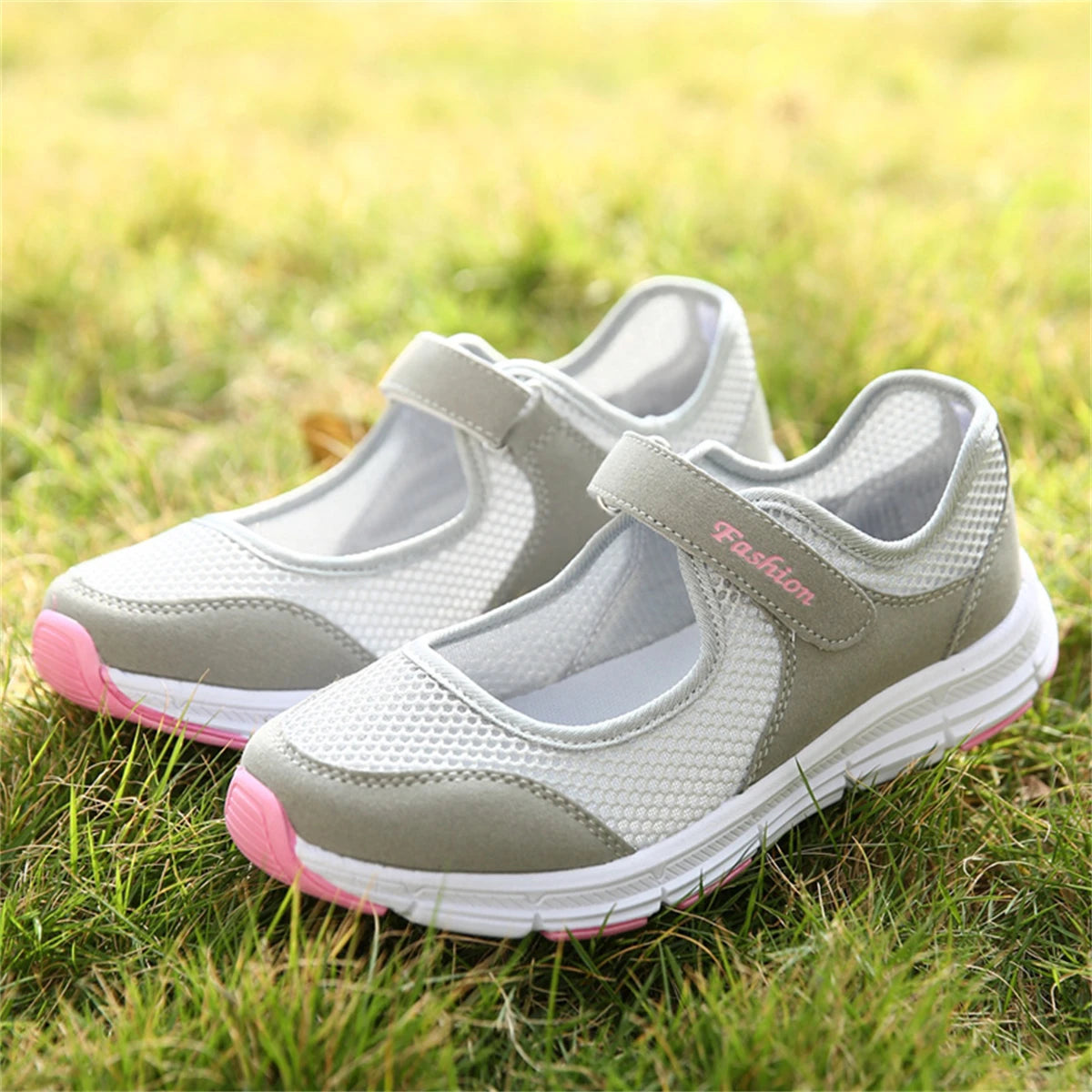 Clearance_Summer new style women's shoes sports shoes mesh breathable casual running shoes all-match lightweight mother shoes no
