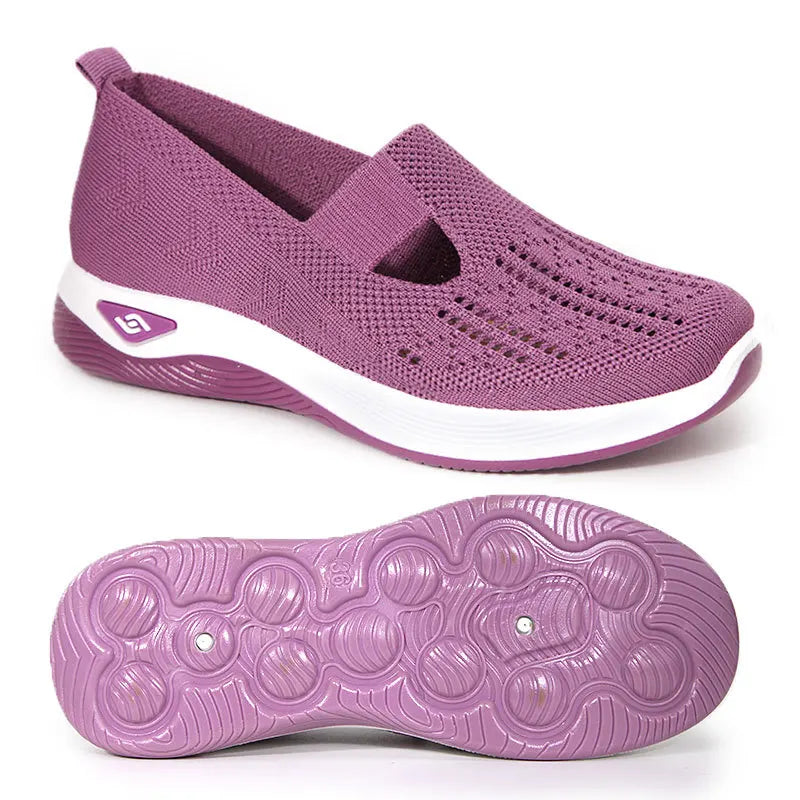 Women's Shoes 2025 Summer Casual Sneakers Breathable Mesh Chunky Sole Affordable Free Shipping