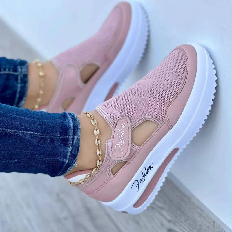 Sneakers Women Shoes Woman Tennis Shoes Canvas Shoe Female Casual Shoes Ladies Sport Shoes Platform Sneaker Hollow Out Shoes