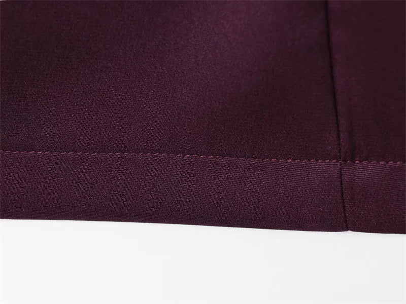 Women's Dress New Fall 2025 Purple Sleeveless Draped Dress Long Dress Elegant Personality Fashion