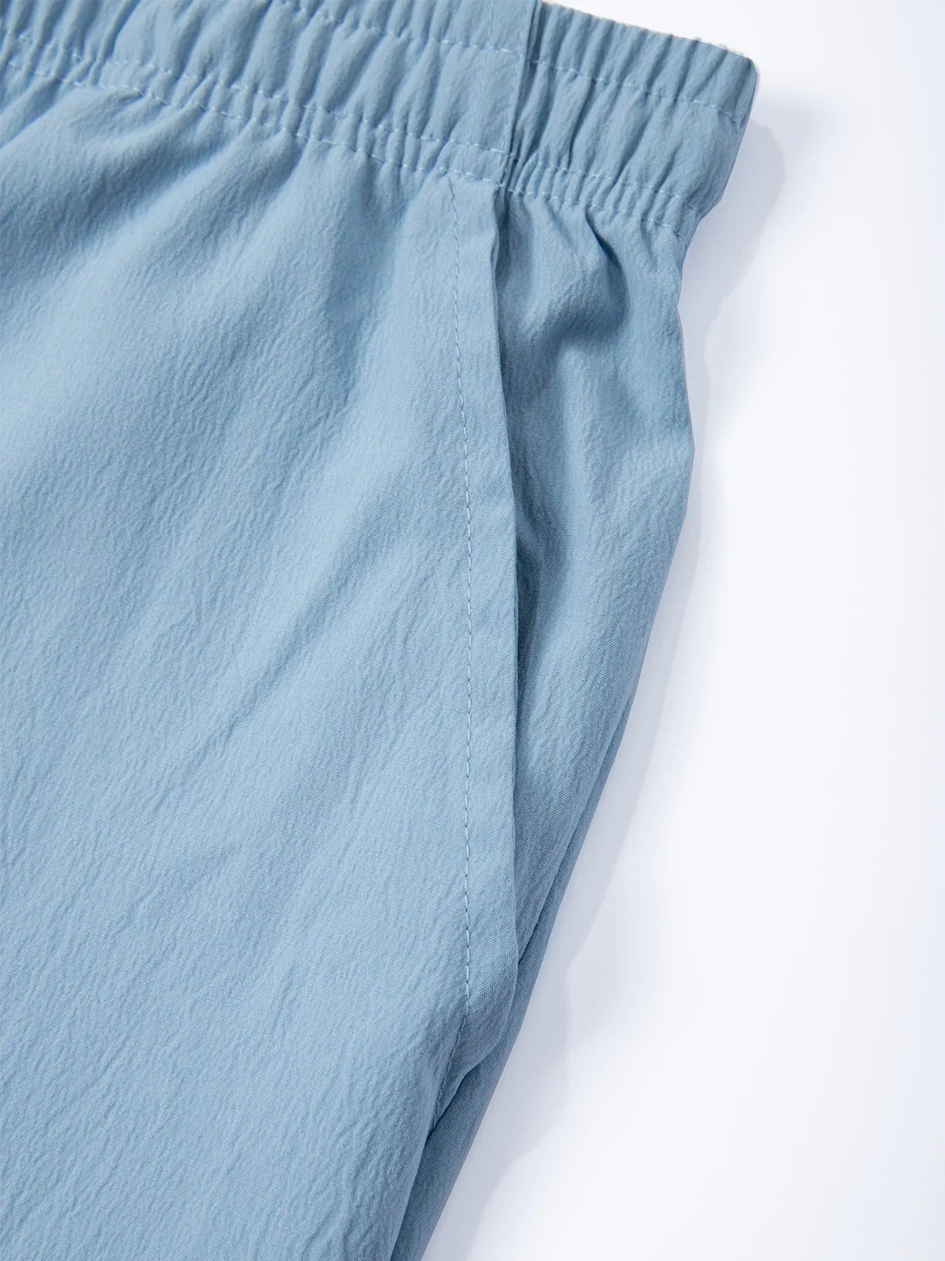 Men's Cotton Linen Casual Long Pants Summer Loose Breathable Beach Pants Solid Color Drawstring Elastic Waist Male Trousers