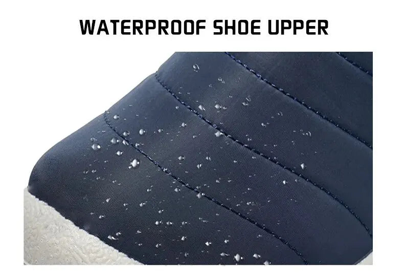 Winter Women Boots Waterproof Snow Boots Causal Ankel Boots Plus Size Women Warm Fur Cotton Shoes Plush
