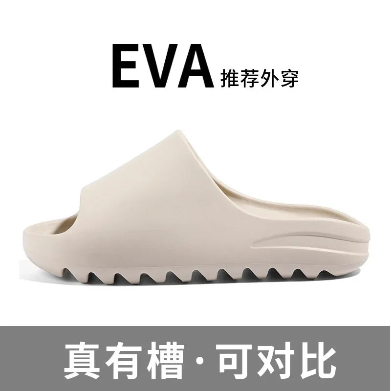 Quality Mens Slippers 4cm High Summer Sandals Male Female Men's Sandals 2025 The New Household Use EVA Women's Woman Indoor