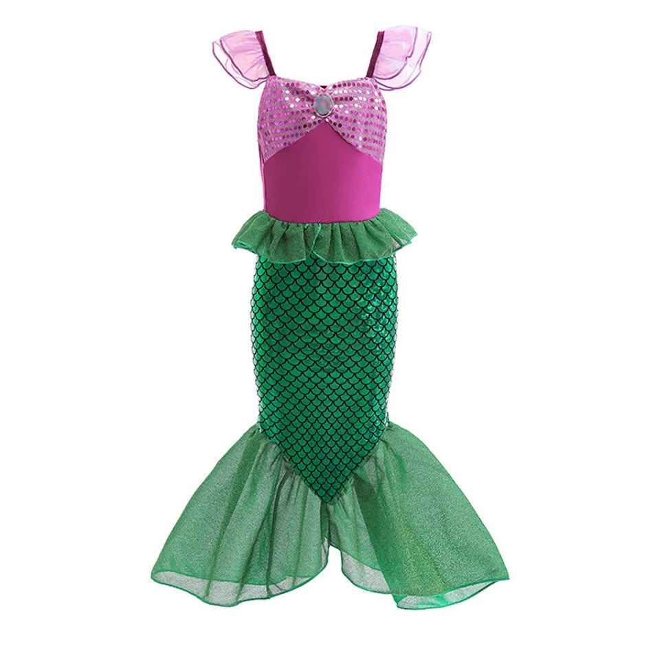 Kids Jasmine Tops and Pants Children Summer Halloween Costume Girls Princess Carnival Dress Up Performance Kids Cosplay Dresses