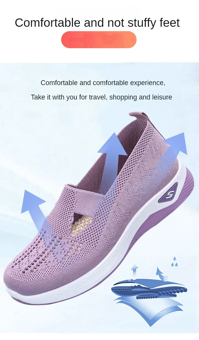 Women's Shoes Spring Summer Casual Mesh Breathable Chunky Sole Affordable Free Shipping