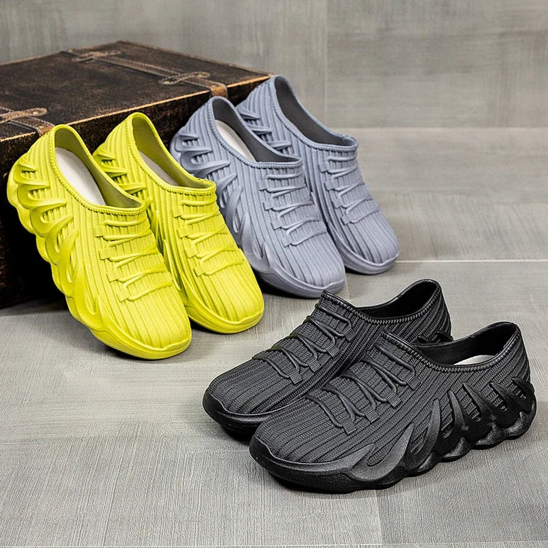 2024 Summer New Couple Men and Women's Waterproof Low Top Rainshoes Fashion Thick Sole Anti Slip Fishing Kitchen Work Rainboots