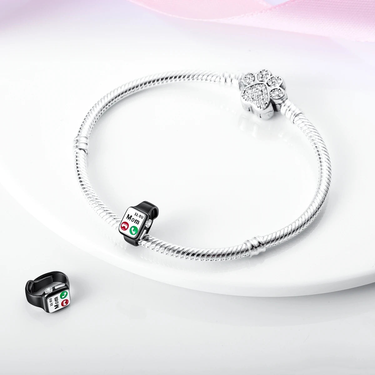 Silver Plated Cute Animals Charms Pendant Lovely Penguin Avocado Dangle Charm Beads Fit Bangle Bracelet Necklace Women Jewelry