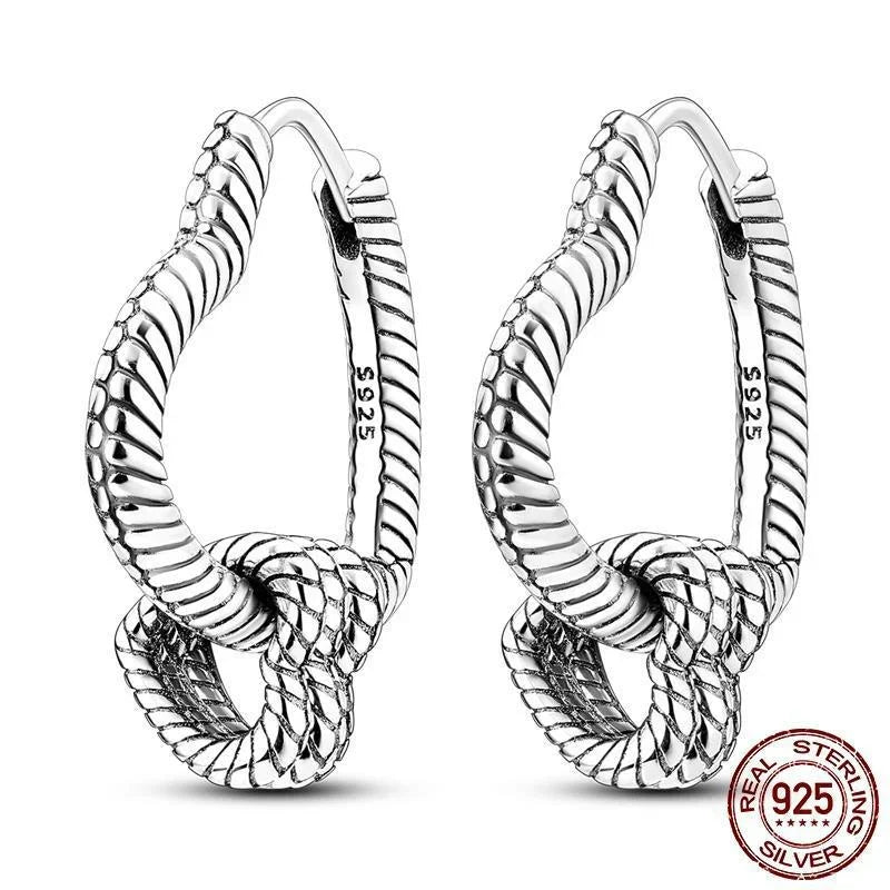 Sparkling Colorful Hoop Earrings 925 Sterling Silver Hypoallergenic Jewelry Embellished With Zircon Elegant Luxury Style Female