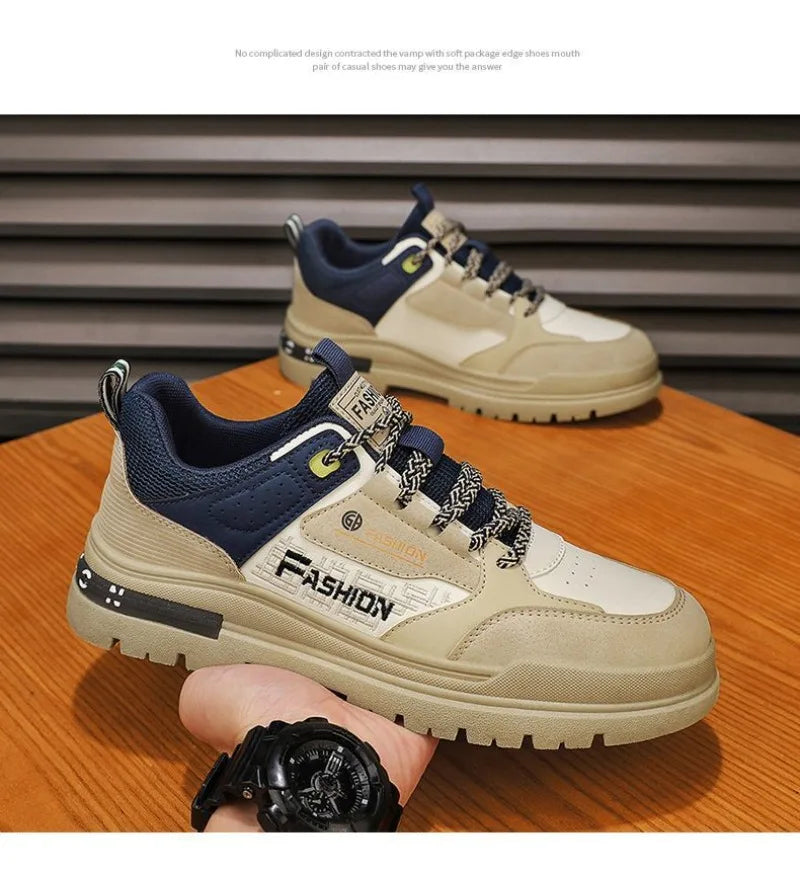 New Sneakers Men Casual Autumn Vulcanized Shoes Male Walking Sport Shoes Outdoor Sneakers Male Sneakers 2025 Zapatos De Hombre