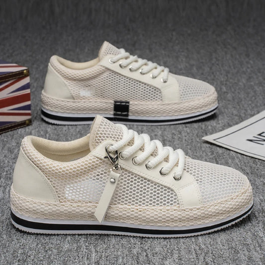 CYYTL Summer Shoes For Men Mesh Sneakers Casual Breathable Outdoor Running Tennis Sports Hiking Luxury Platform Designer Loafers