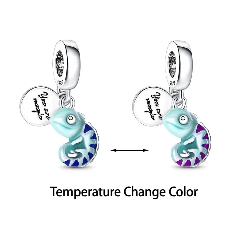 Hot Sale Night Glow Firefly Charm Beads For 3mm 925 Original Bracelet Women 925 Silver Pendant Bead DIY Jewelry Gift