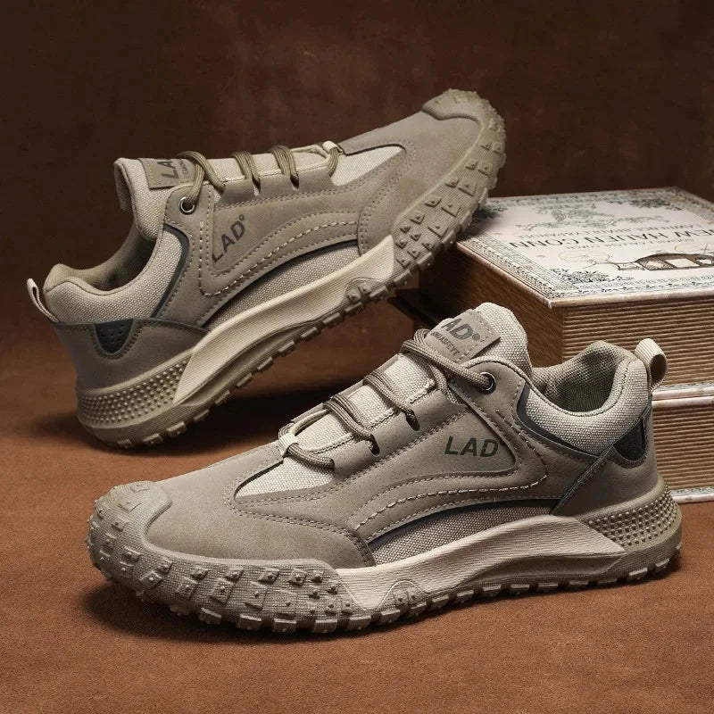 Men's Breathable Mesh Sport Shoes Casual Outdoor Climbing Anti-slip Wear-resistant Workwear Mountain Climbing Shoes Hot Sale Of