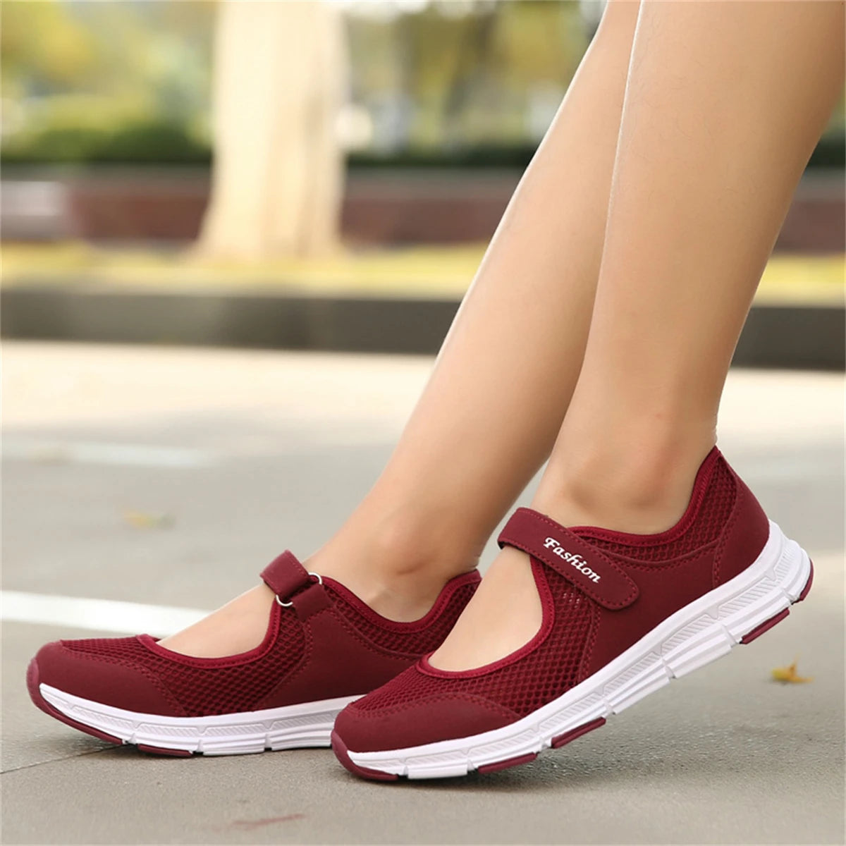 Clearance_Summer new style women's shoes sports shoes mesh breathable casual running shoes all-match lightweight mother shoes no