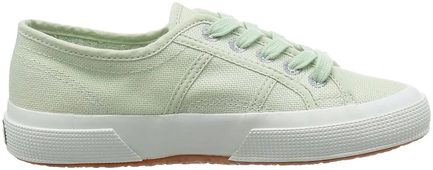 Superga 2750Plus Low-Top Casual oes Classic Canvas Sneakers Men's Mint een ex Flat Laced Korean Sle Pure Color