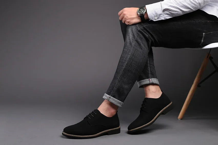 Men Matte Leisure Shoes Retro Floral Pattern Men Dress Shoes Fashion Lace-Up Flats High Quality Business Men Party Wedding 2025