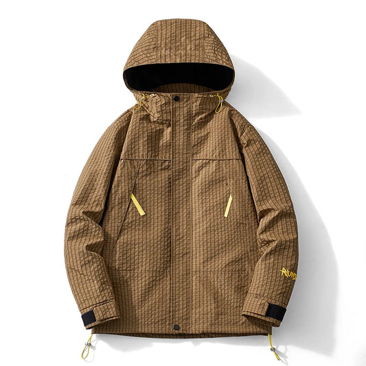 Spring and Autumn Outdoor Sports Outing Camping Storm Jacket Men's and Women's Waterproof Windproof Ski Mountaineering Jacket