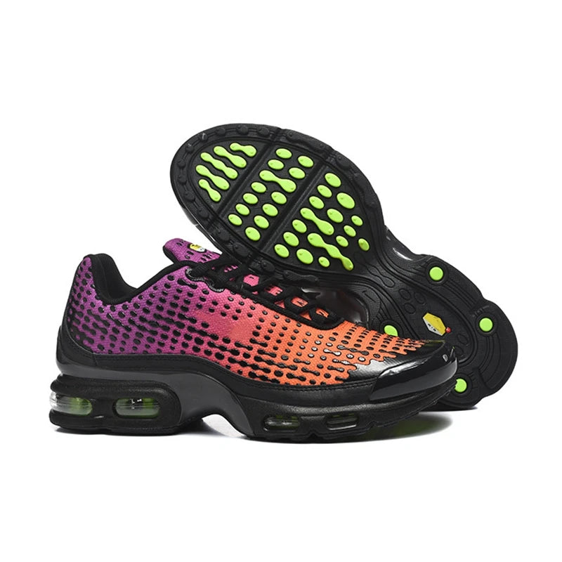 2026 New Men's Running Shoes Breathable Wear-resistant Anti-slip Shock-absorption Full-foot Air Cushion Casual Sports Sneakers
