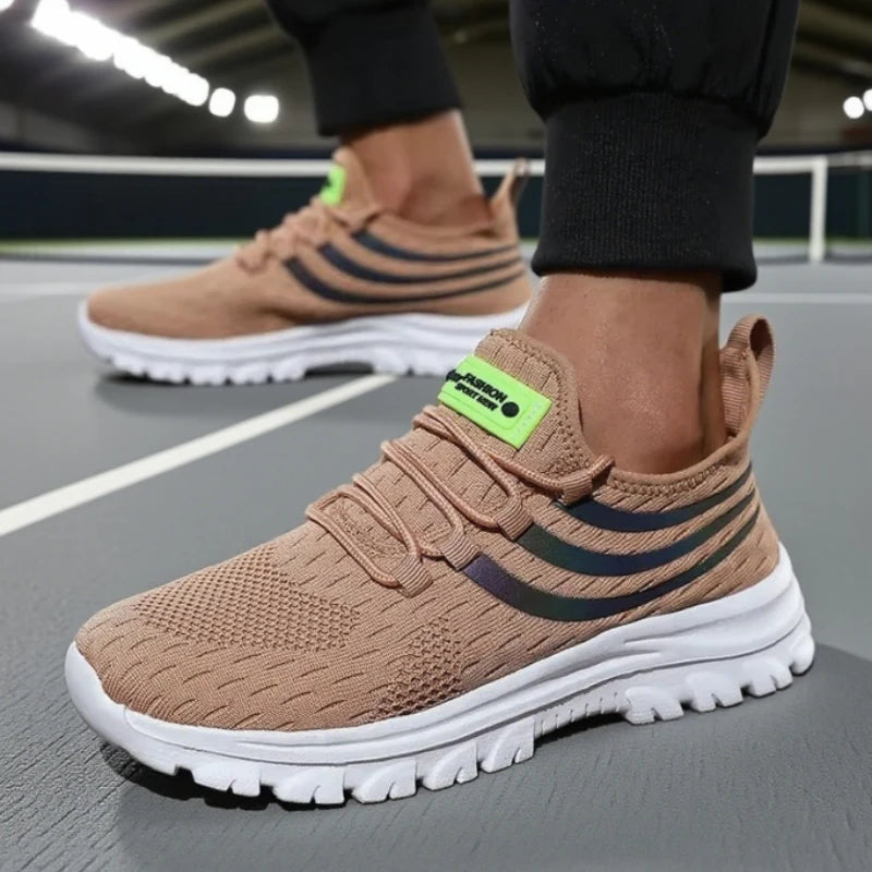 Track Field Men's Running Shoes Lightweight Mesh Upper Design Non Slip Shoes Vintage Checkered Mesh Men's Designer Sneakers 2025
