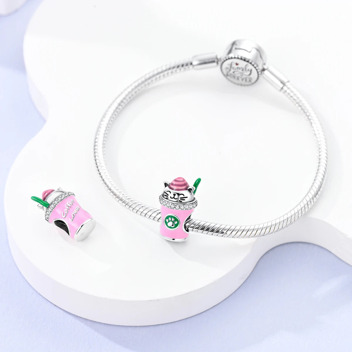 Silver Plated Cute Animals Charms Pendant Lovely Penguin Avocado Dangle Charm Beads Fit Bangle Bracelet Necklace Women Jewelry