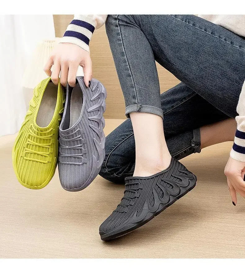 2024 Summer New Couple Men and Women's Waterproof Low Top Rainshoes Fashion Thick Sole Anti Slip Fishing Kitchen Work Rainboots