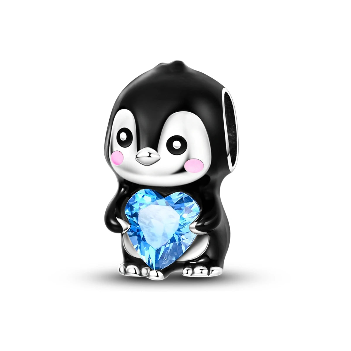 Silver Plated Cute Animals Charms Pendant Lovely Penguin Avocado Dangle Charm Beads Fit Bangle Bracelet Necklace Women Jewelry