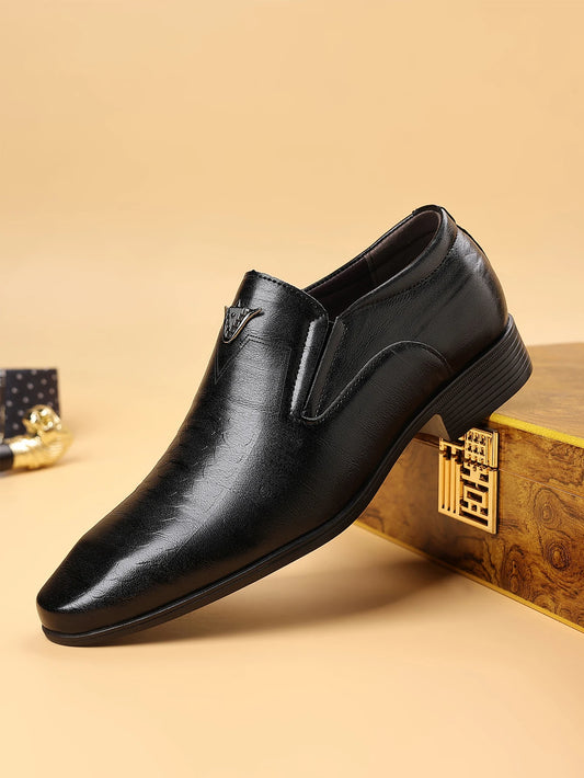 Men's Dress Shoes, Oxford Shoes, Uniform Business Casual Shoes, Formal Soft Classic Wedding Casual Shoes