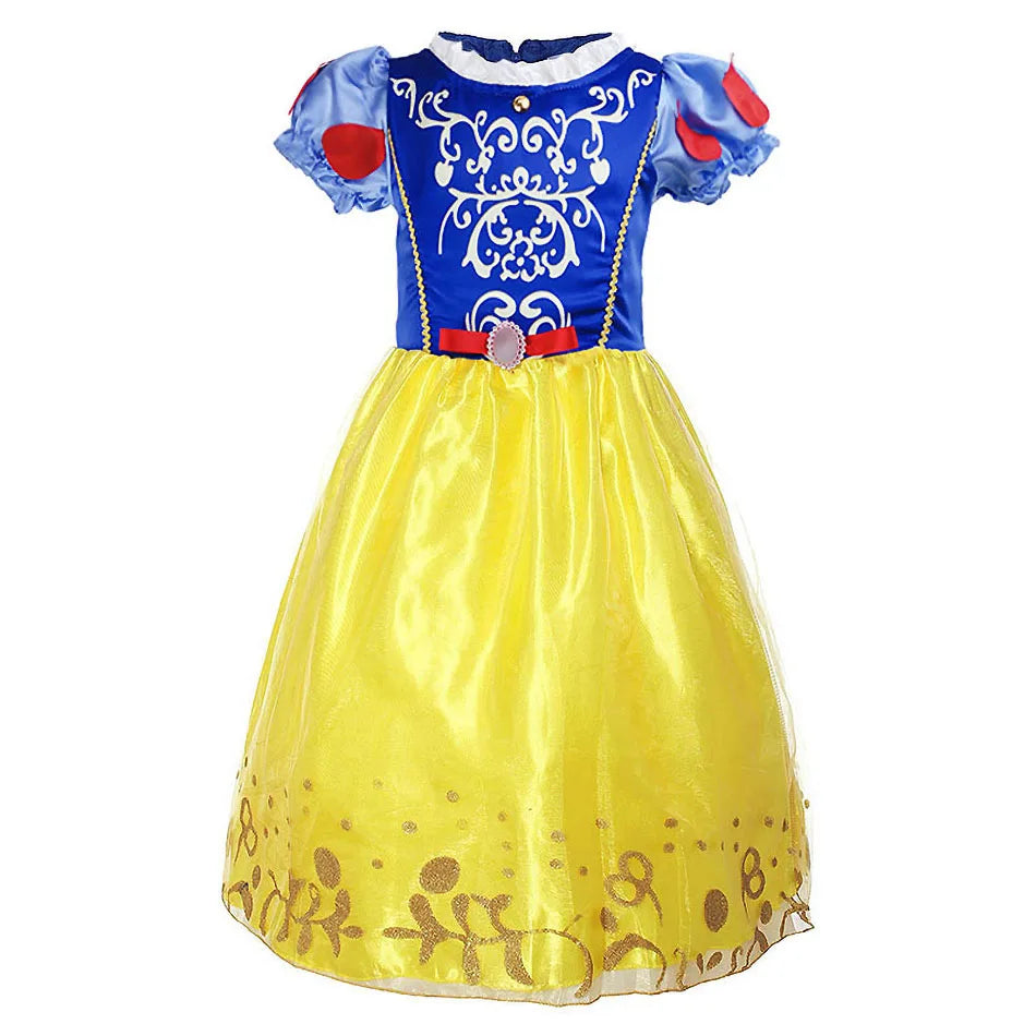Kids Jasmine Tops and Pants Children Summer Halloween Costume Girls Princess Carnival Dress Up Performance Kids Cosplay Dresses