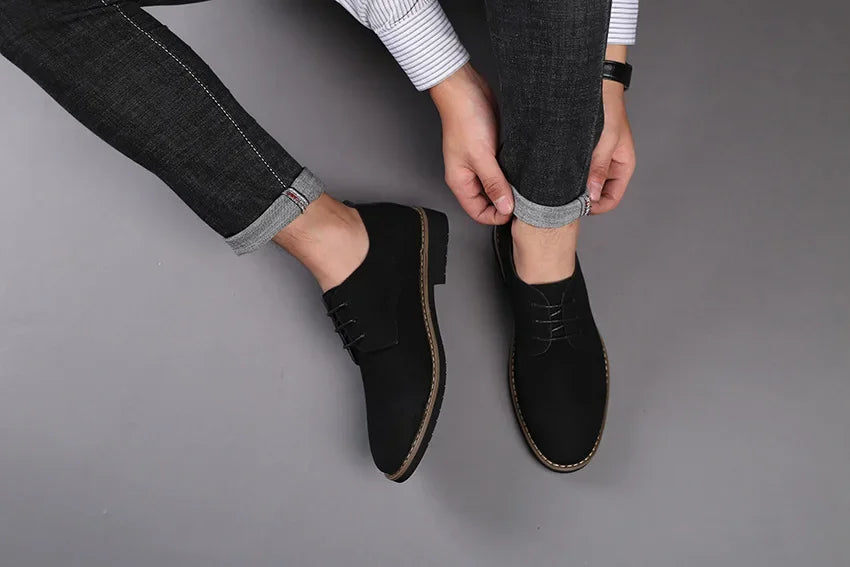 Men Matte Leisure Shoes Retro Floral Pattern Men Dress Shoes Fashion Lace-Up Flats High Quality Business Men Party Wedding 2025