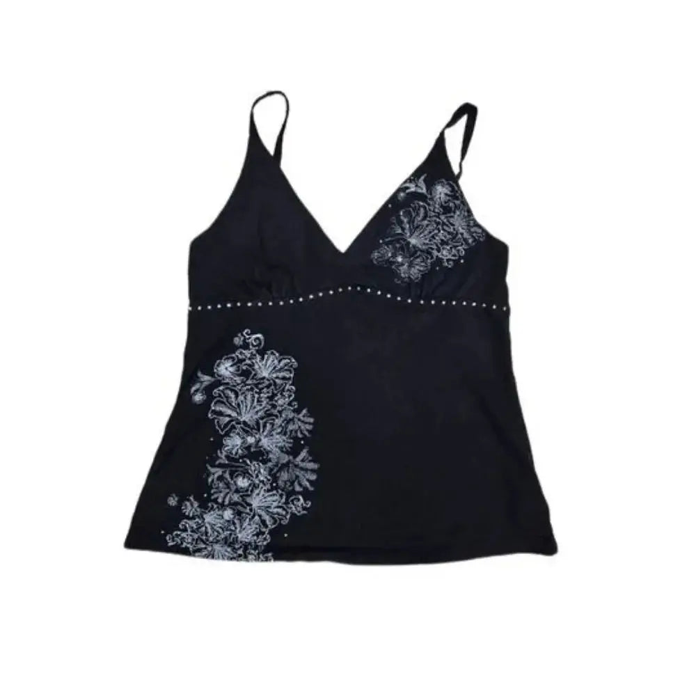 Y2K Clothes 2000s Top Aesthetic Streetwear Emo Girls Tank Tops PunkGrunge Camisole Tops Sleeveless Womens Prints Cute Crop Tops