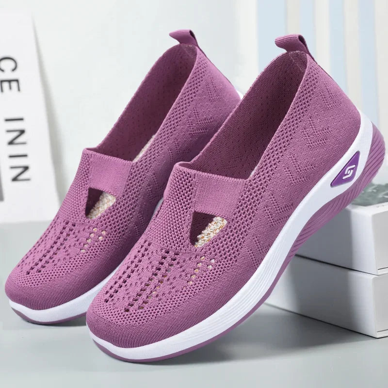 Women's Shoes Spring Summer Casual Mesh Breathable Chunky Sole Affordable Free Shipping