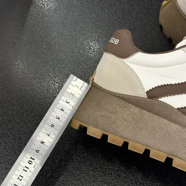 New Women Mesh Breathable Platform Sneakers Women Casual Lace Up Outdoor Women Shoes Low Top Sneakers fashion Zapatos De Mujer