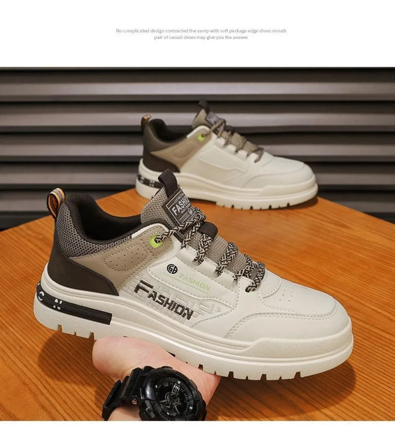 New Sneakers Men Casual Autumn Vulcanized Shoes Male Walking Sport Shoes Outdoor Sneakers Male Sneakers 2025 Zapatos De Hombre