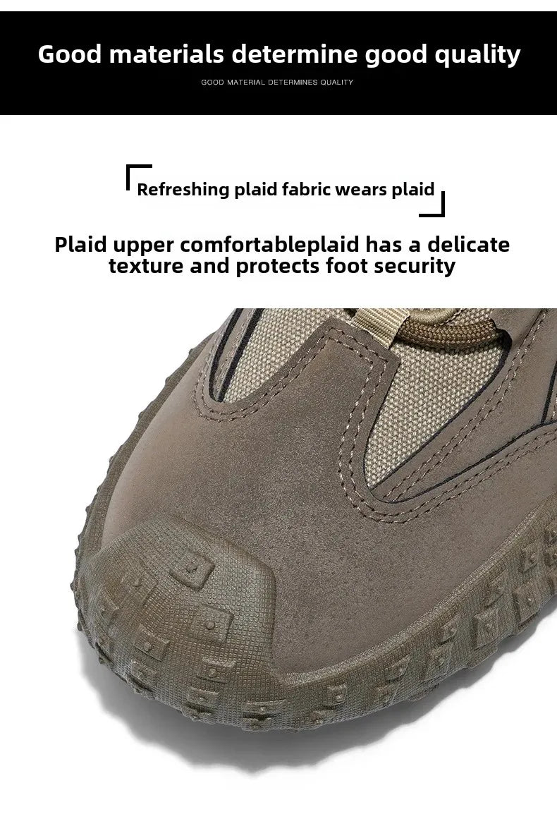 Men's Breathable Mesh Sport Shoes Casual Outdoor Climbing Anti-slip Wear-resistant Workwear Mountain Climbing Shoes Hot Sale Of