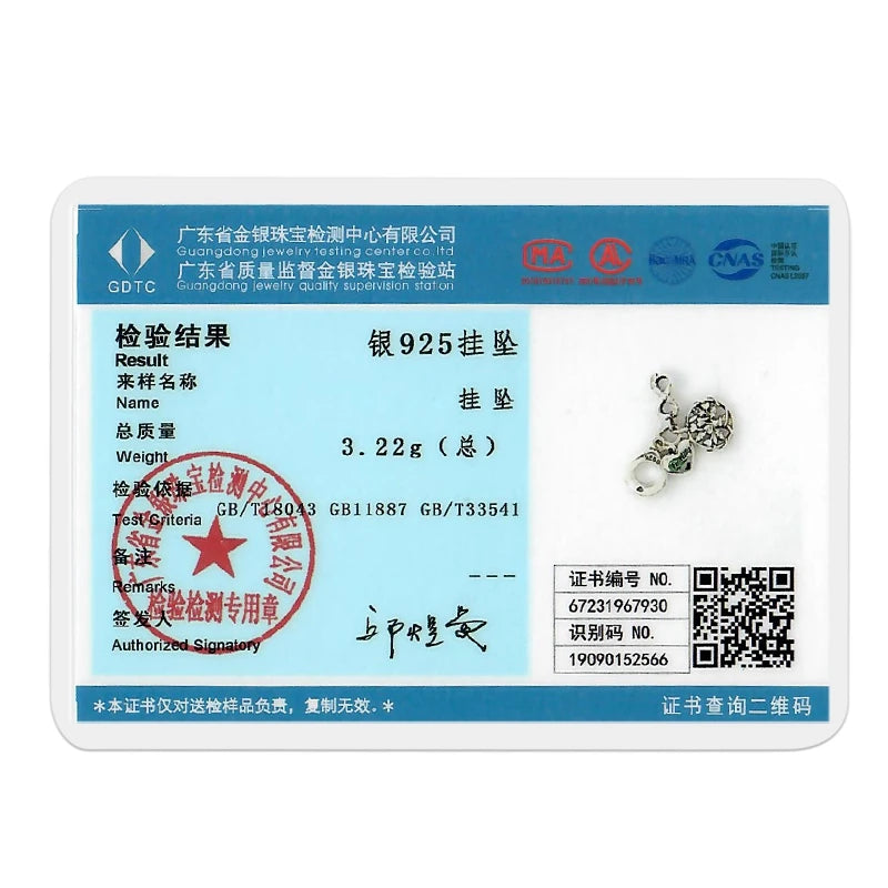 Original 925 Sterling Silver Love Heart Family Charm Beads Pendant Fit Bracelet Charm Women DIY Jewelry Gift