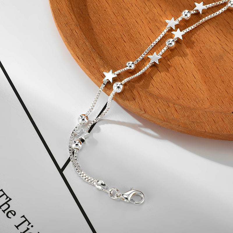 Beautiful Stars Bracelets for Women Korean Fashion Designer Party Wedding Jewelry Holiday Gifts