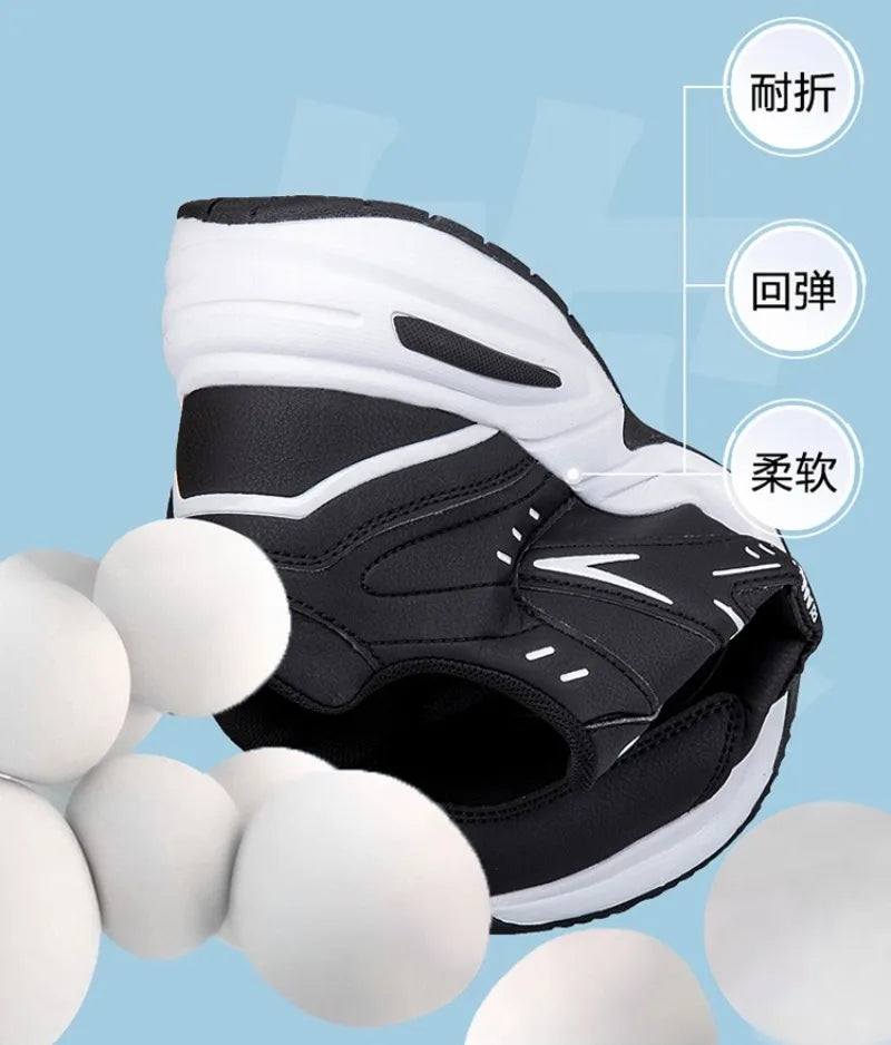 Autumn New Men Microfber Running Shoes Luxury Brand Men Shoes School Student Air-cushion Sneakers Fashion Man Casual Shoes 35-48