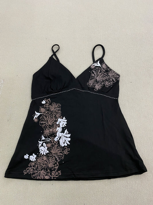 Y2K Clothes 2000s Top Aesthetic Streetwear Emo Girls Tank Tops PunkGrunge Camisole Tops Sleeveless Womens Prints Cute Crop Tops