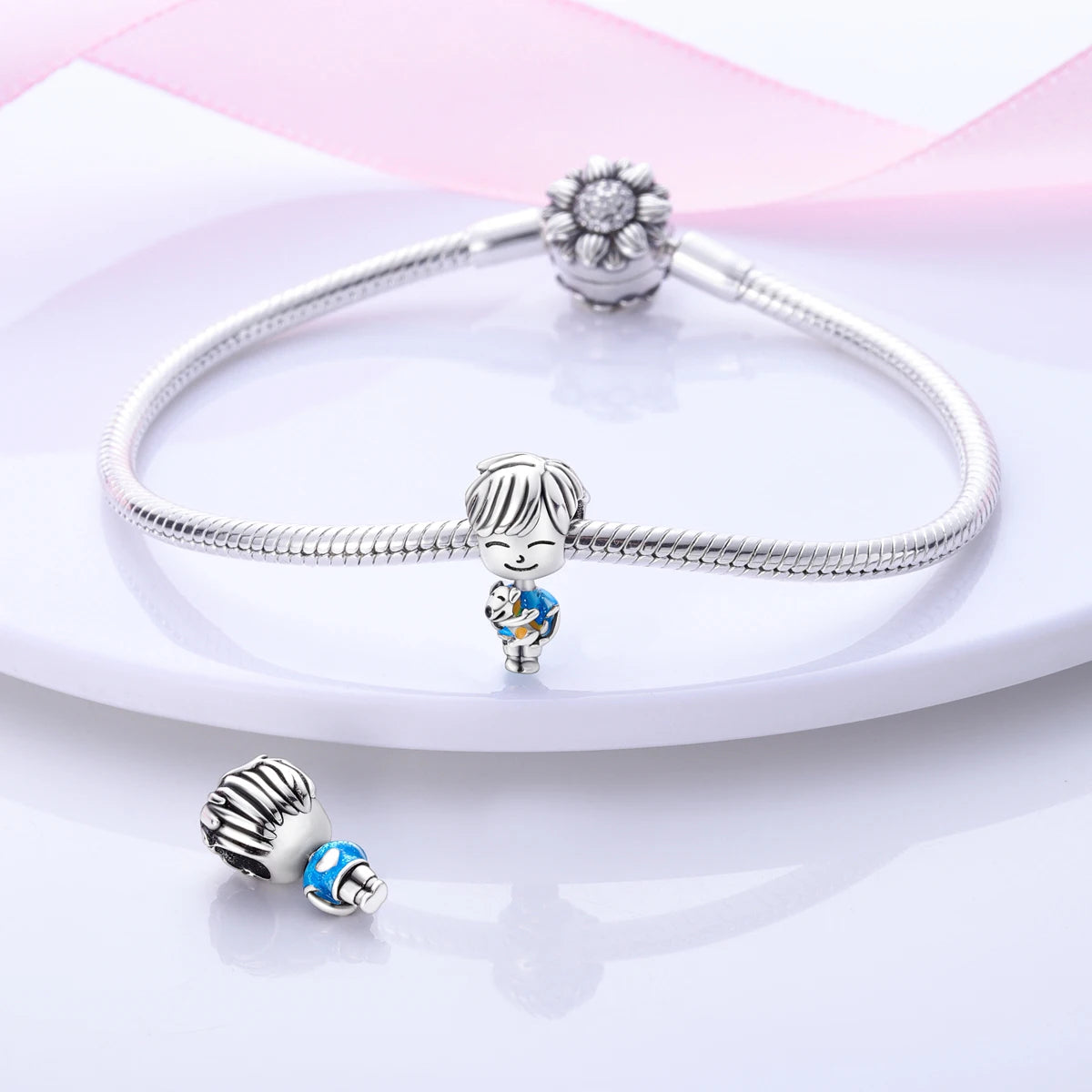 Silver Plated Cute Animals Charms Pendant Lovely Penguin Avocado Dangle Charm Beads Fit Bangle Bracelet Necklace Women Jewelry