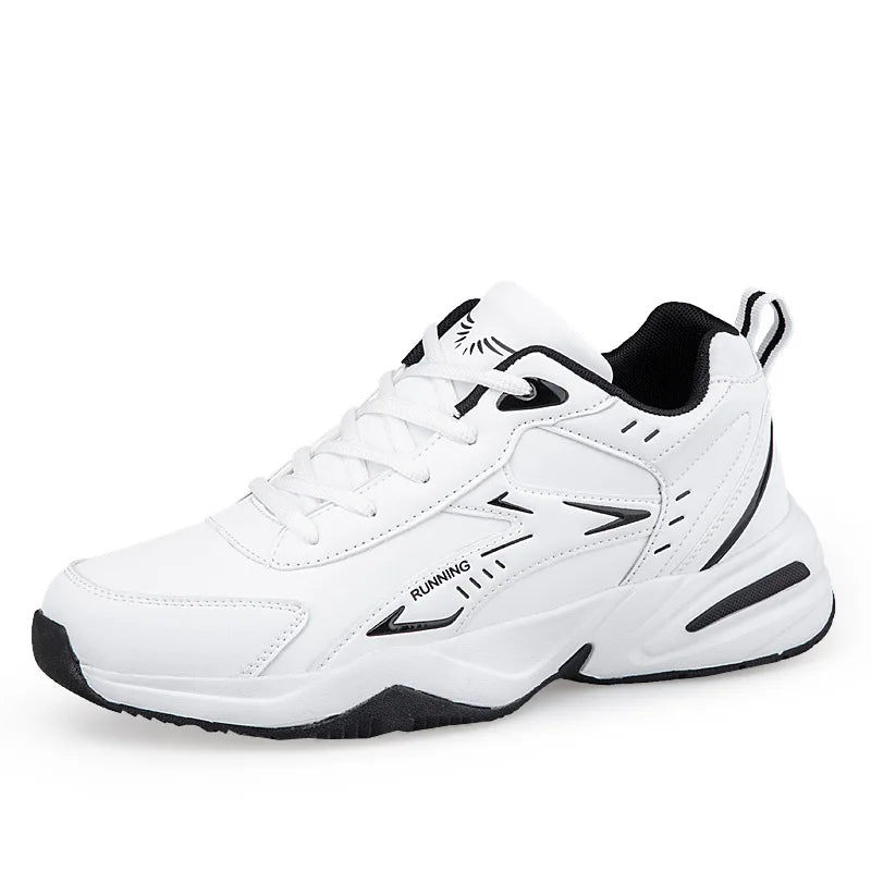 Autumn New Men Microfber Running Shoes Luxury Brand Men Shoes School Student Air-cushion Sneakers Fashion Man Casual Shoes 35-48