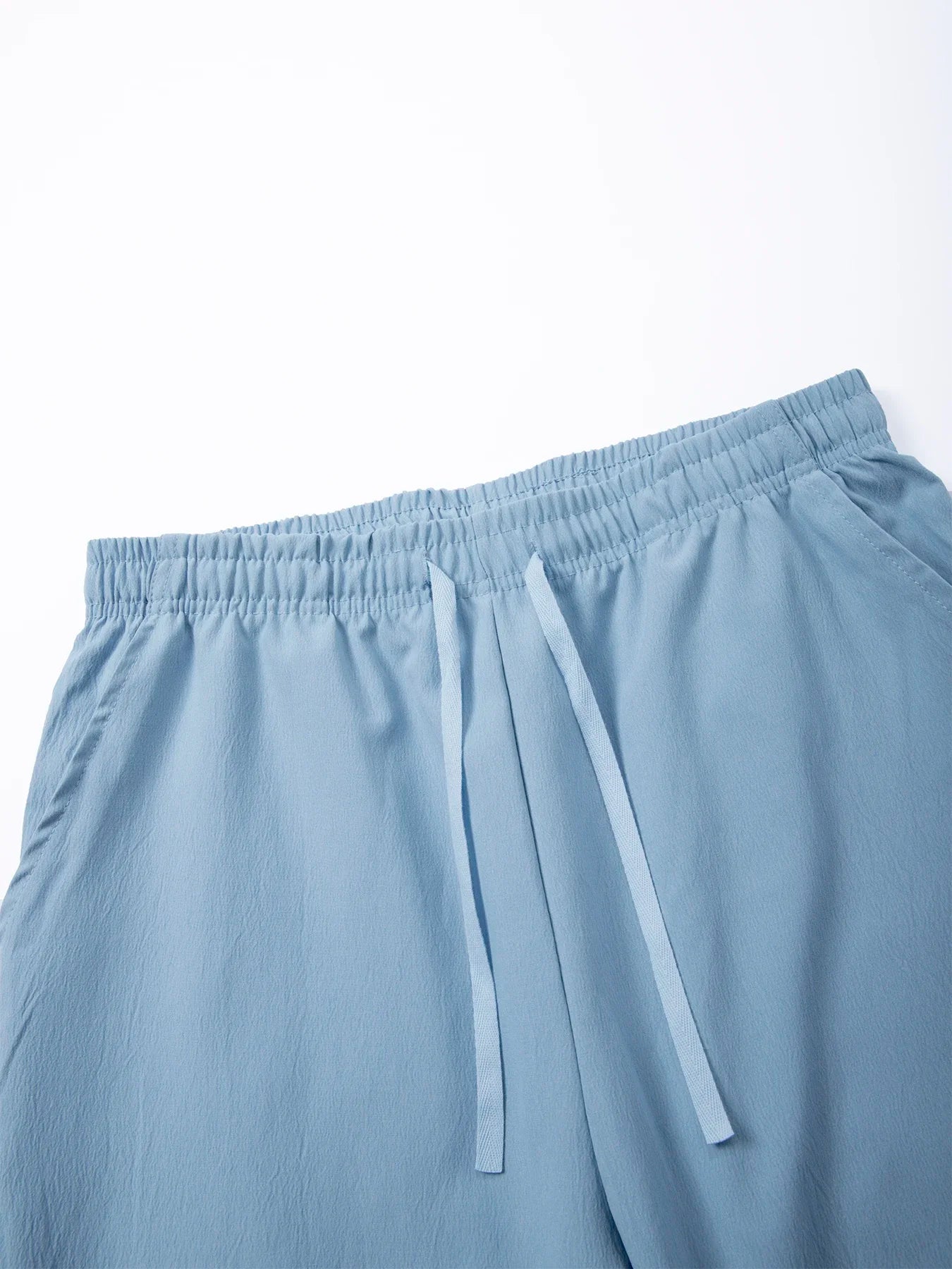 Men's Cotton Linen Casual Long Pants Summer Loose Breathable Beach Pants Solid Color Drawstring Elastic Waist Male Trousers