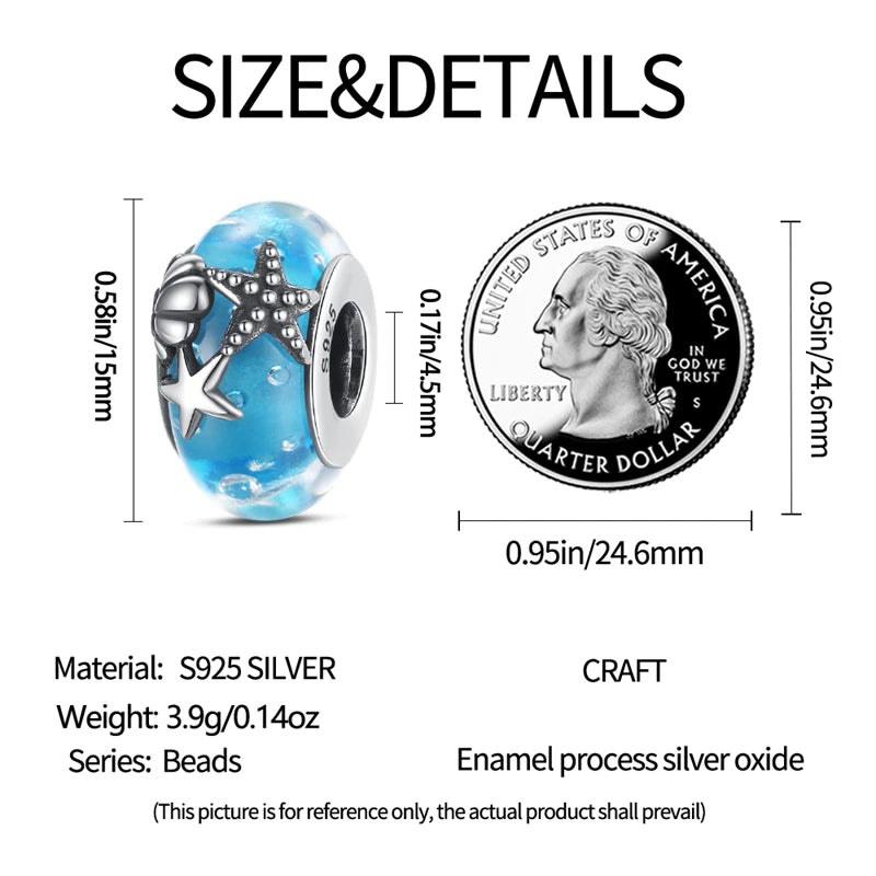 925 Sterling Silver Chameleon Luminous Firefly Butterfly Charms Beads Fit Qikaola 925 Original Bracelets Fine DIY Jewelry Making