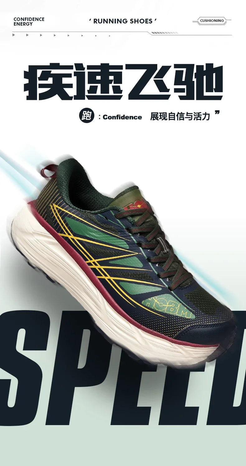 2025 Marathon Air Cushion Men Sports Running Shoes Breathable Lightweight Women Comfortable Athletic Training Climbing Sneakers