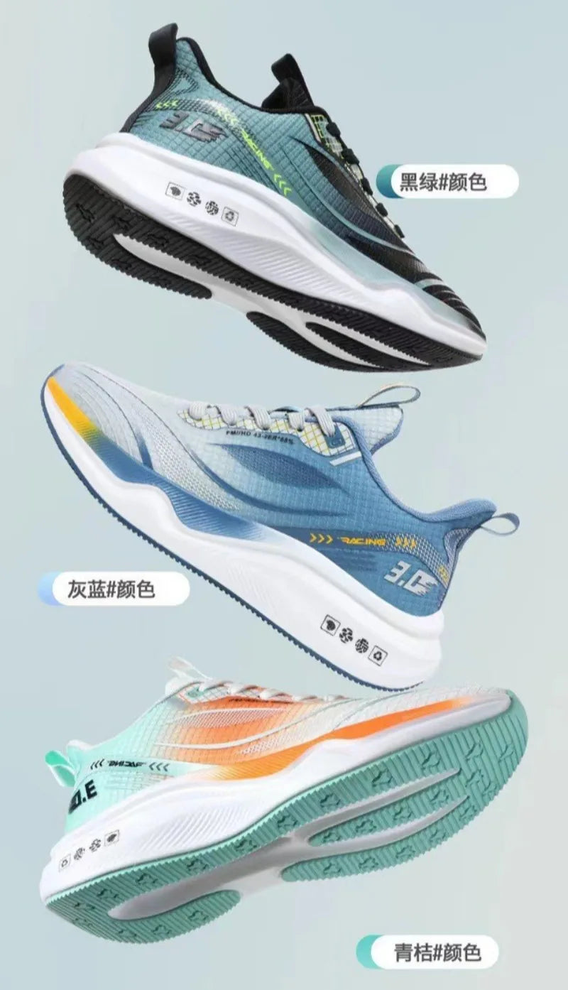 Summer Cross-border Hot Sale Men's Women Sneakers High Quality Breathable Damping Air-cushion Running Shoes Zapatillas Plus 46
