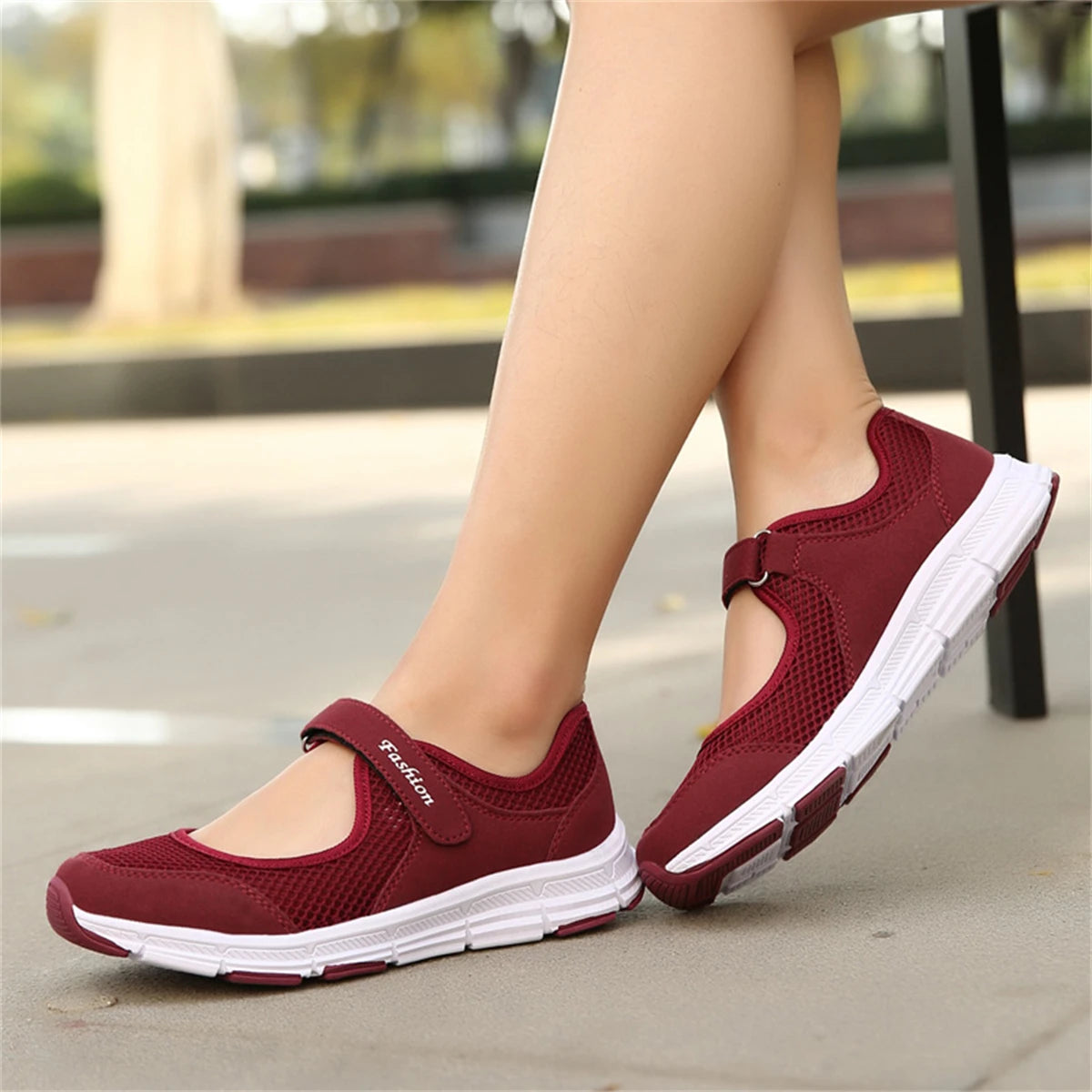 Clearance_Summer new style women's shoes sports shoes mesh breathable casual running shoes all-match lightweight mother shoes no